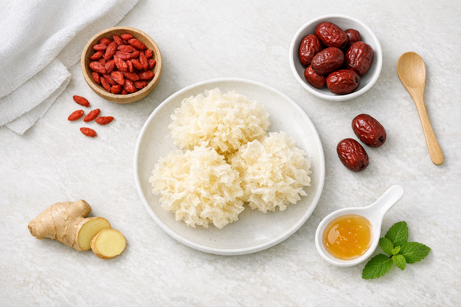 銀耳的養生智慧：現代人不可或缺的「平民燕窩」！
