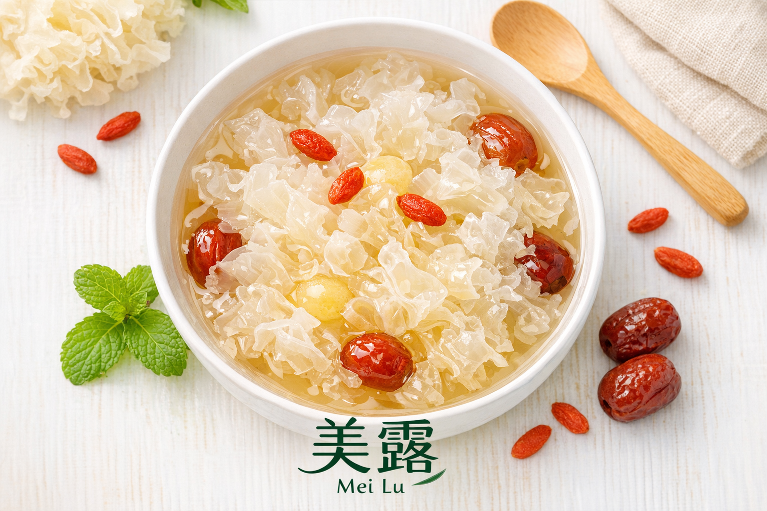 白木耳養生揭秘：從古至今的滋補聖品，美露帶你潤澤身心